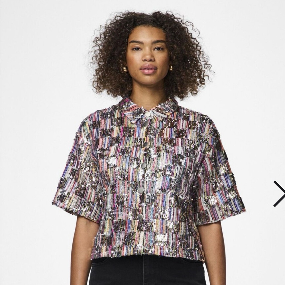 PCNAINA SHORT SLEEVED SHIRT